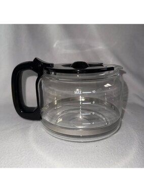 READ Gevi DCMBO Programmable 10 Cup Grind Brew Coffee Maker Glass Carafe Part